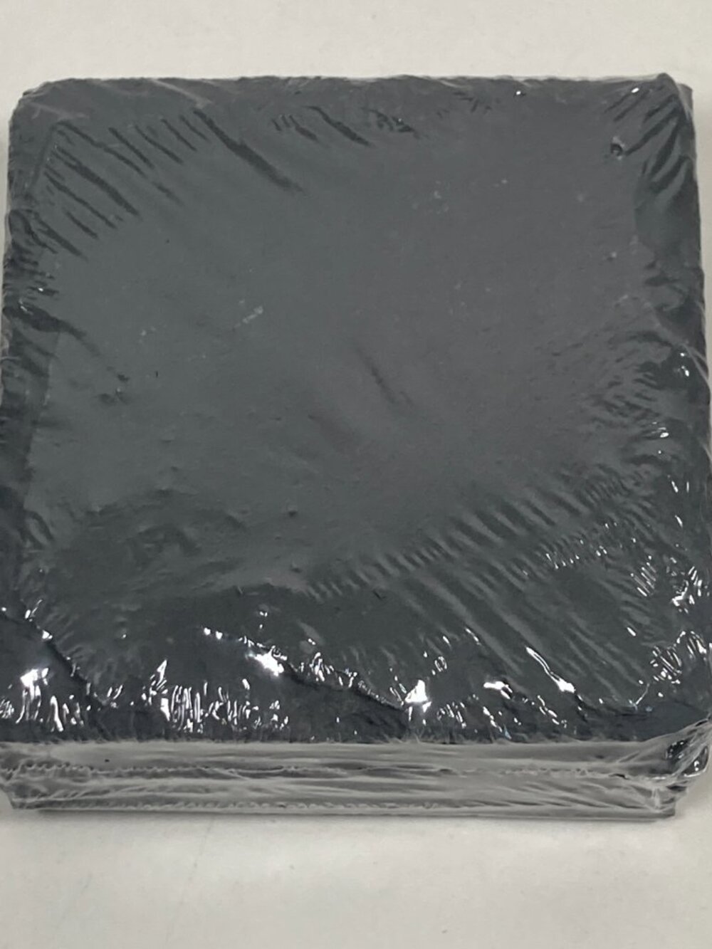 Blank Slate Coasters 6 Pack of with Rubber Feet 4" Square - Picture 6 of 7
